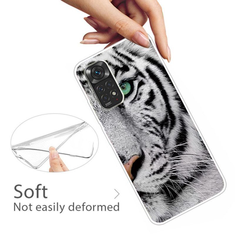Hülle Für Xiaomi Redmi Note 11 Pro / 11 Pro 5G Flexibler Tiger