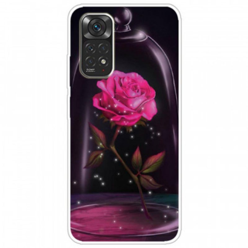 Hülle Für Xiaomi Redmi Note 11 Pro / 11 Pro 5G Magisches Rosa