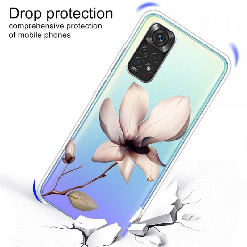 Hülle Für Xiaomi Redmi Note 11 Pro / 11 Pro 5G Nahtlose Blume