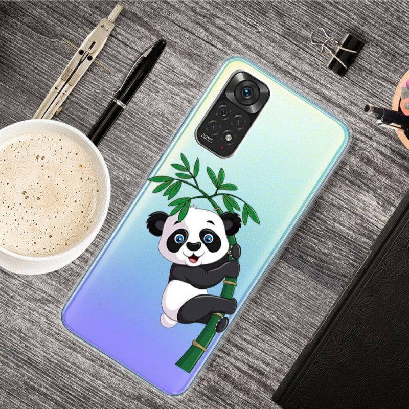 Hülle Für Xiaomi Redmi Note 11 Pro / 11 Pro 5G Panda Auf Bambus