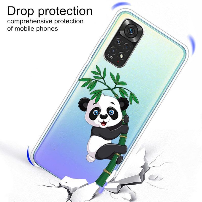 Hülle Für Xiaomi Redmi Note 11 Pro / 11 Pro 5G Panda Auf Bambus