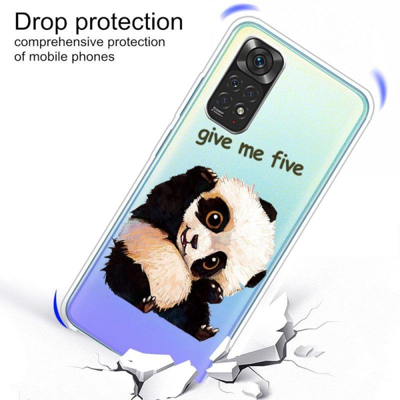 Hülle Für Xiaomi Redmi Note 11 Pro / 11 Pro 5G Panda. Gib Mir Fünf