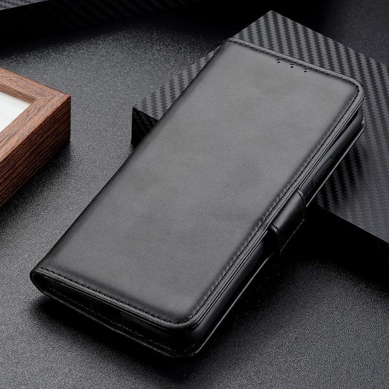 Lederhüllen Für Xiaomi Redmi Note 11 Pro / 11 Pro 5G Flip Case Doppelte Klappe