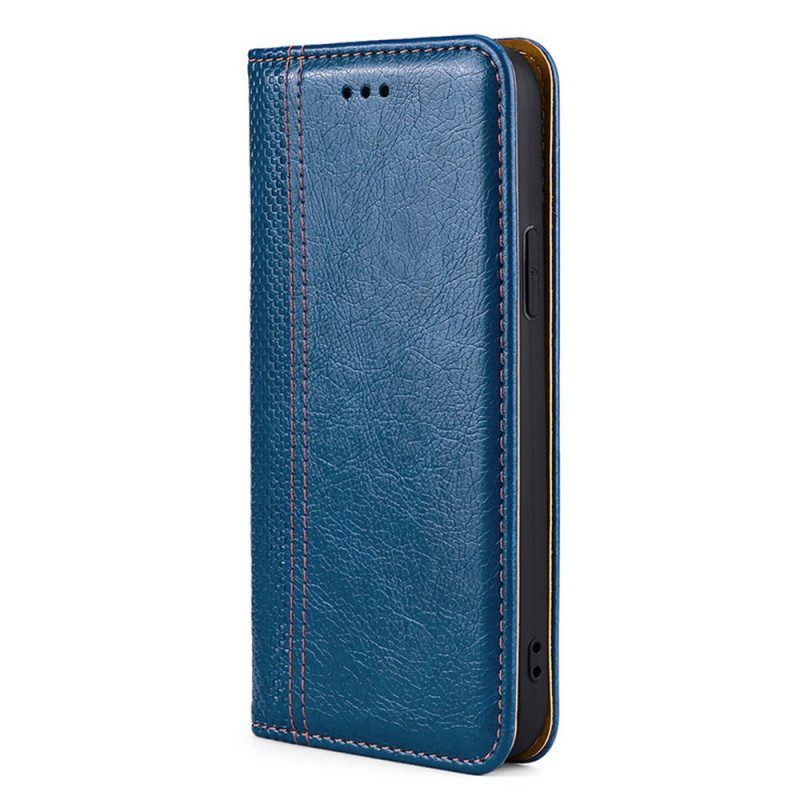 Schutzhülle Für Xiaomi Redmi Note 11 Pro / 11 Pro 5G Flip Case Strukturierter Ledereffekt