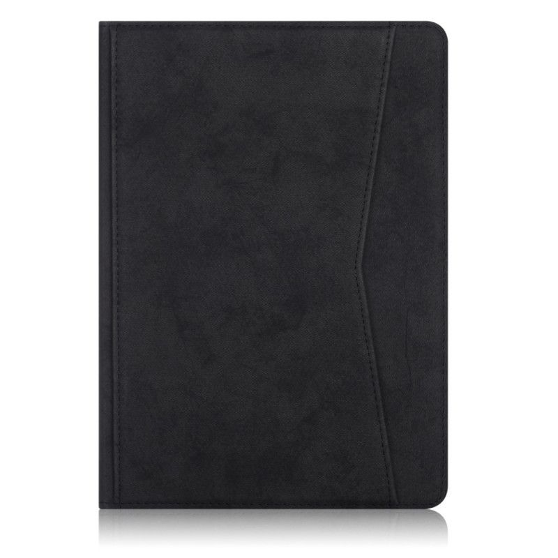 Case Samsung Galaxy Tab S7 Plus Schwarz Business-Ledereffekt