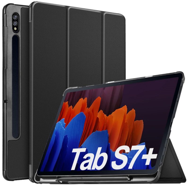 Dreifache Smart Case Mit Stifthalter Samsung Galaxy Tab S7 Plus