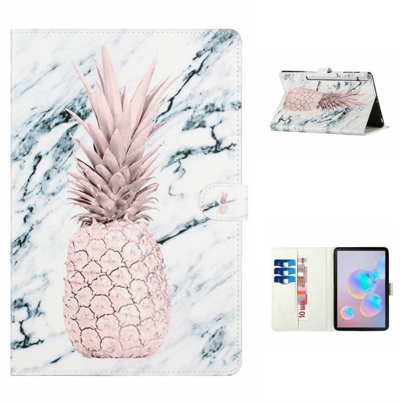 Lederhüllen Samsung Galaxy Tab S7 Plus Ananas