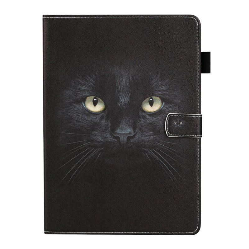 Lederhüllen Samsung Galaxy Tab S7 Plus Schwarze Katze