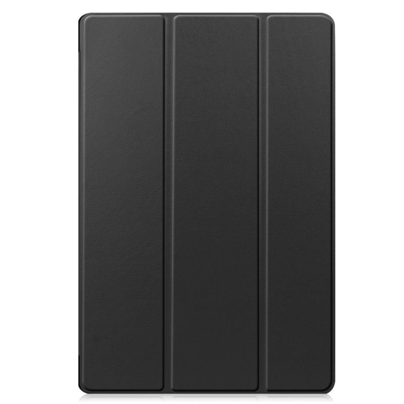 Smart Case Samsung Galaxy Tab S7 Plus Schwarz Dreifach Gefalteter Stifthalter