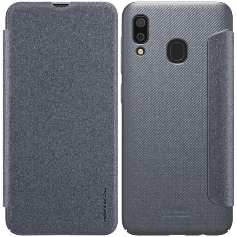 Flip Case Samsung Galaxy A30 Grau Nillkin