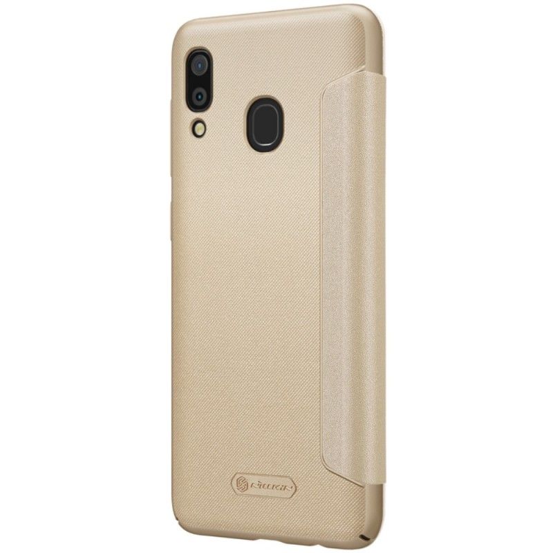 Flip Case Samsung Galaxy A30 Grau Nillkin