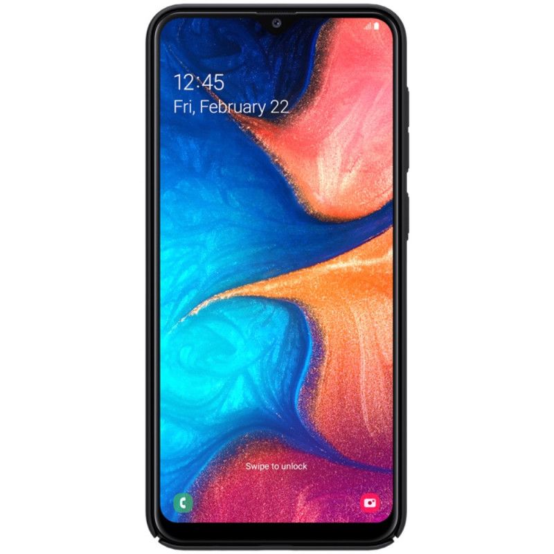 Hülle Für Samsung Galaxy A30 Schwarz Starrer Gefrosteter Nillkin