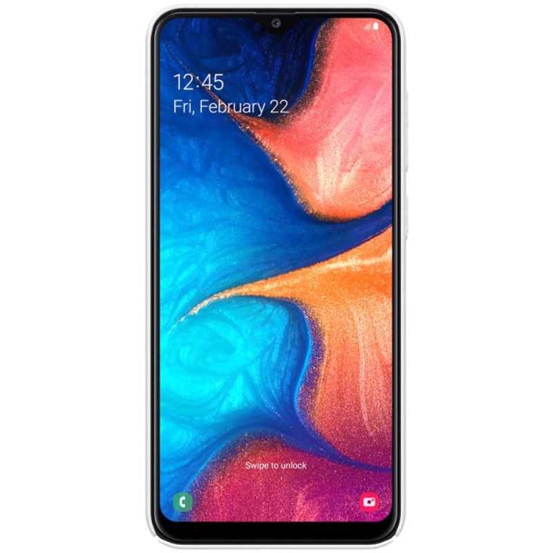 Hülle Für Samsung Galaxy A30 Schwarz Starrer Gefrosteter Nillkin