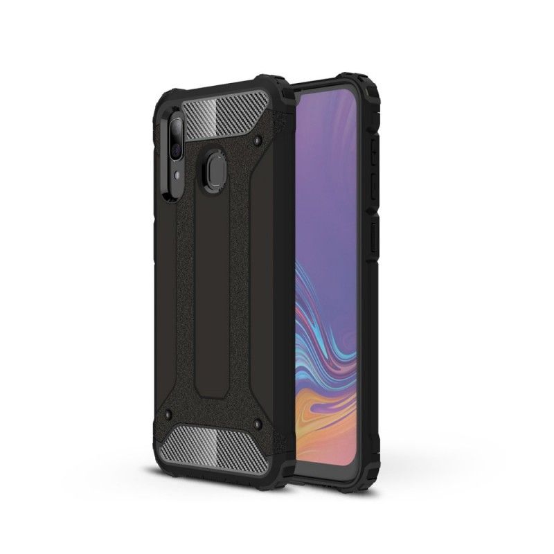 Hülle Samsung Galaxy A30 Schwarz Überlebender