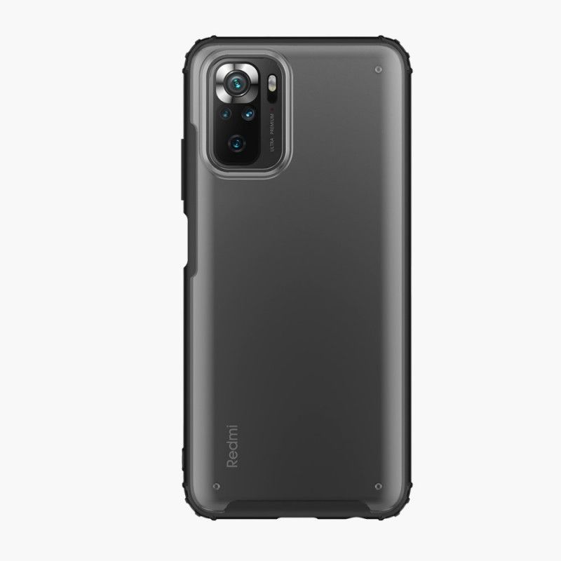 Hülle Xiaomi Redmi Note 10 / Note 10S Schwarz Mattierungseffekt