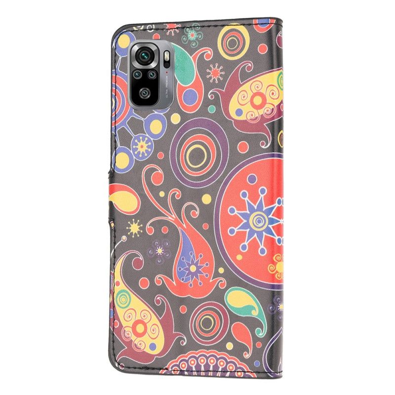 Lederhüllen Xiaomi Redmi Note 10 / Note 10S Galaxienentwurf