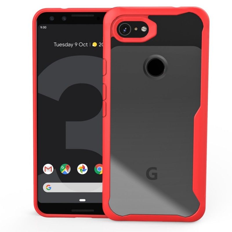 Hülle Google Pixel 3A Abgeschrägter Kantenhybrid