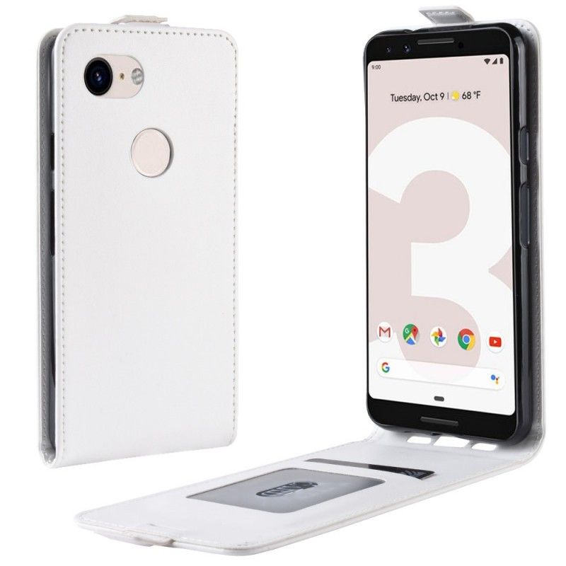 Lederhüllen Google Pixel 3A Schwarz Handyhülle Faltbar