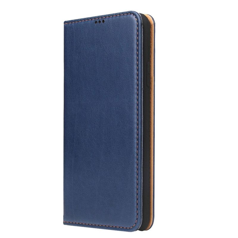 Flip Case Für iPhone 11 Schwarz Klassisches Kunstleder