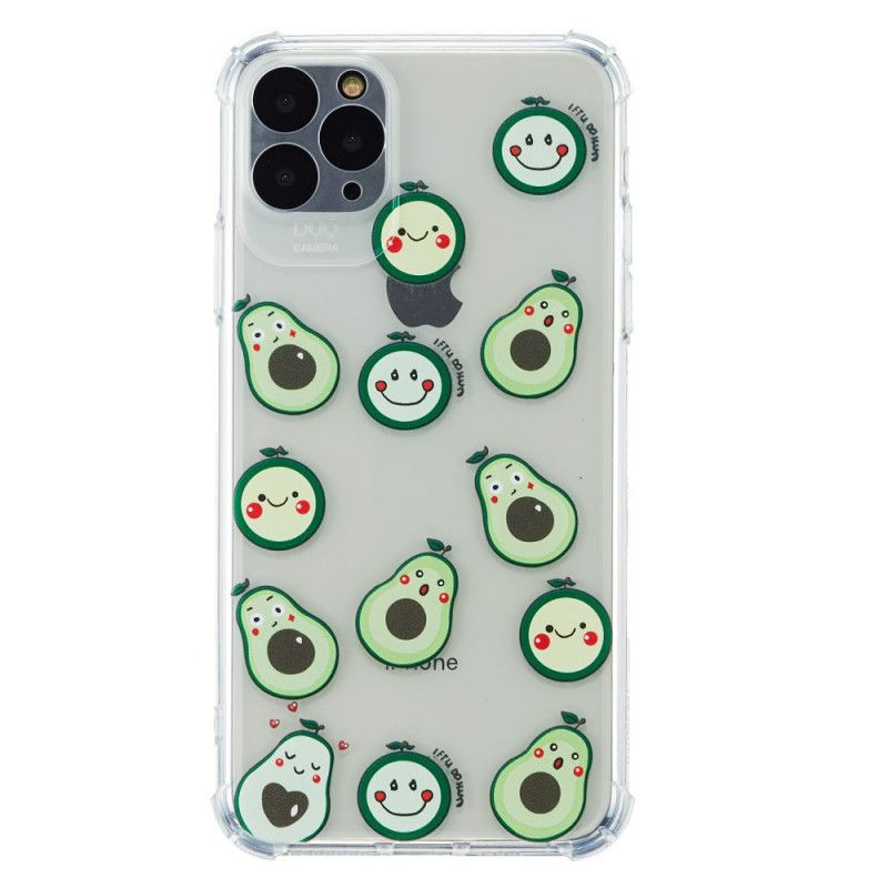 Hülle iPhone 11 Avocadosilikon