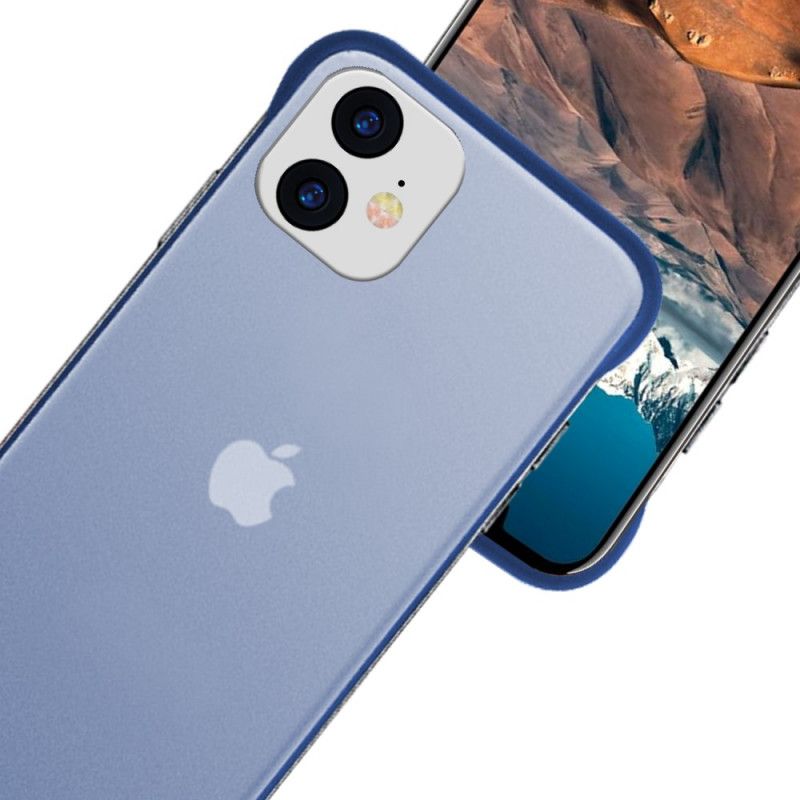 Hülle iPhone 11 Gelb Nxe Klare Serienmatte