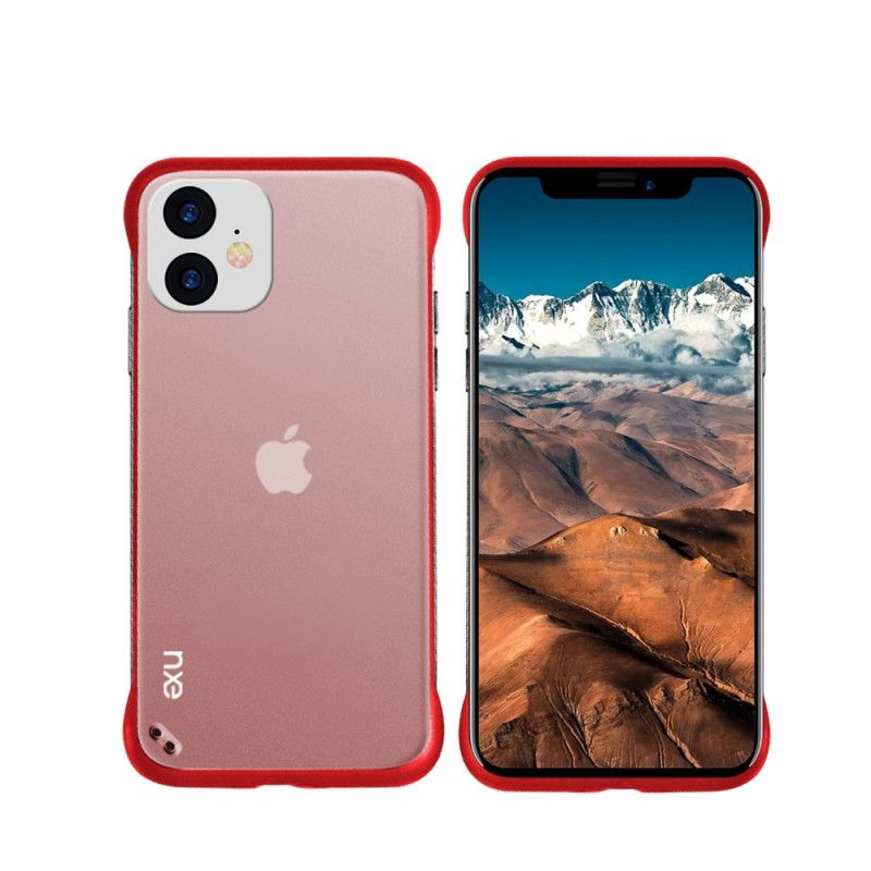 Hülle iPhone 11 Gelb Nxe Klare Serienmatte