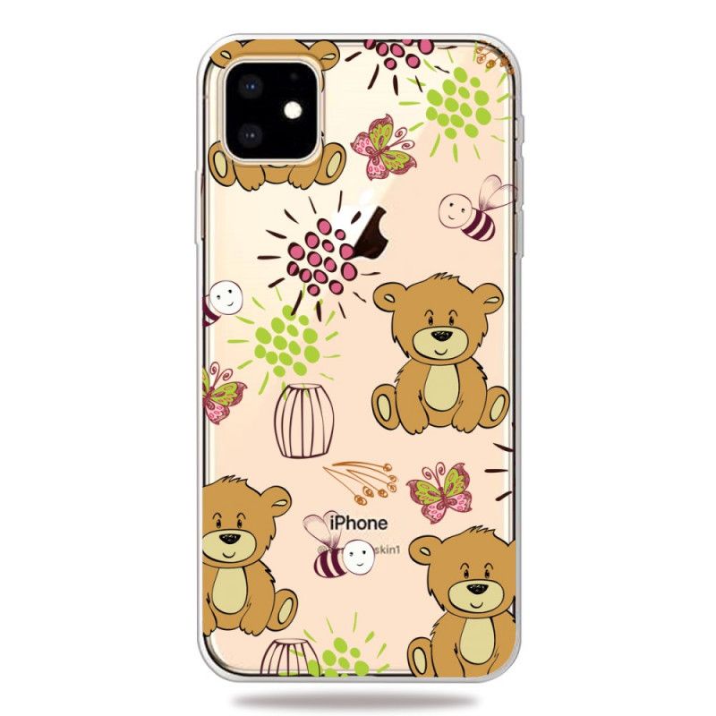 Hülle iPhone 11 Handyhülle Top Teddybären