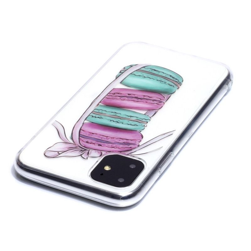 Hülle iPhone 11 Handyhülle Transparente Gourmet-Makronen