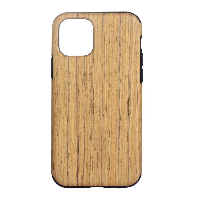 Hülle iPhone 11 Holz - Hellbraun Holzstil