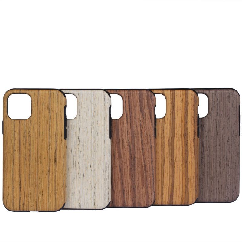 Hülle iPhone 11 Holz - Hellbraun Holzstil