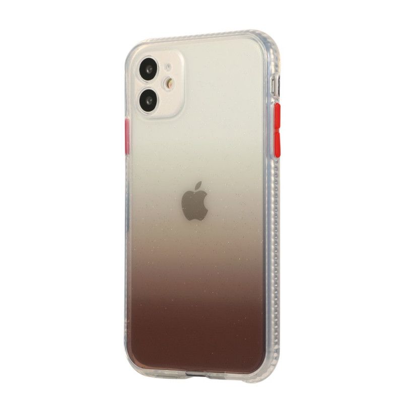 Hülle iPhone 11 Magenta Handyhülle Verlaufsfarbe