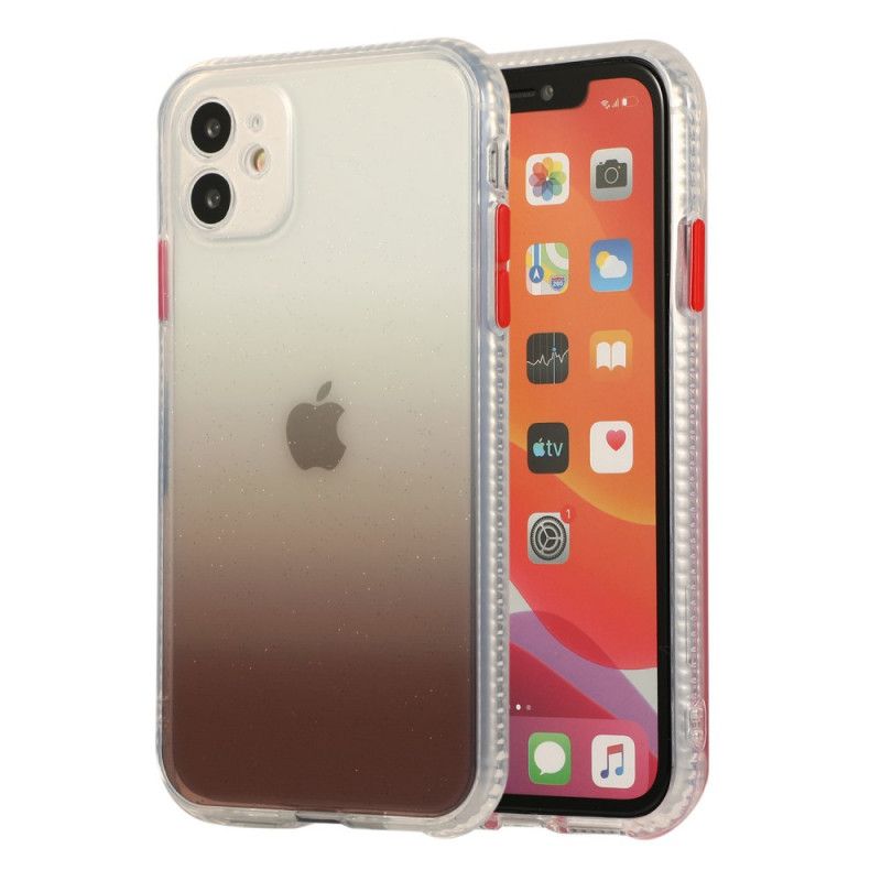 Hülle iPhone 11 Magenta Handyhülle Verlaufsfarbe