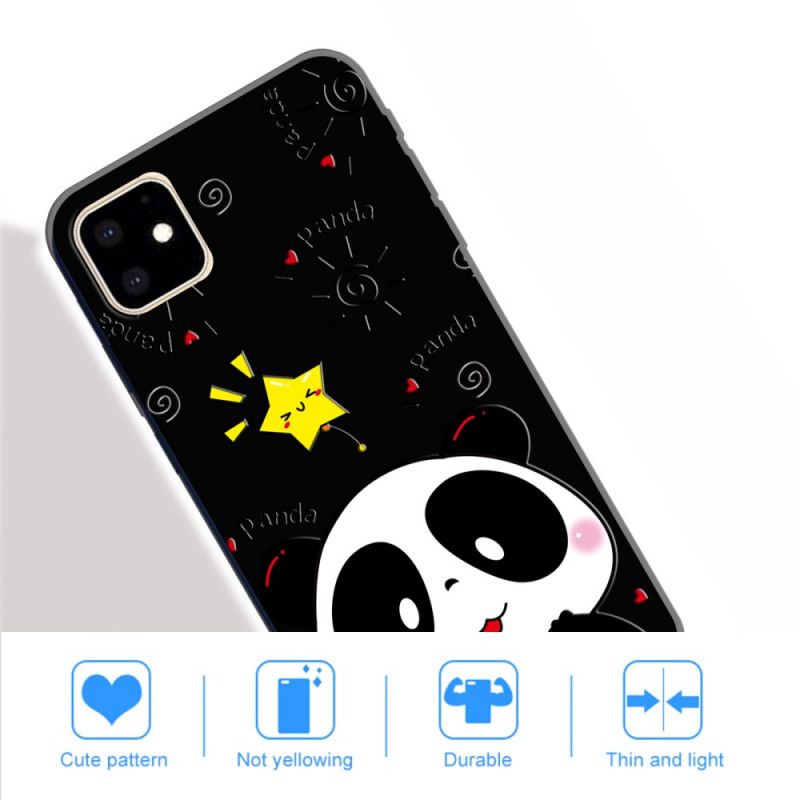 Hülle iPhone 11 Pandastern