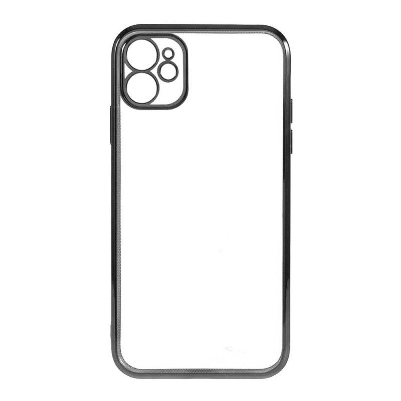 Hülle iPhone 11 Schwarz Handyhülle Transparenter Kristall