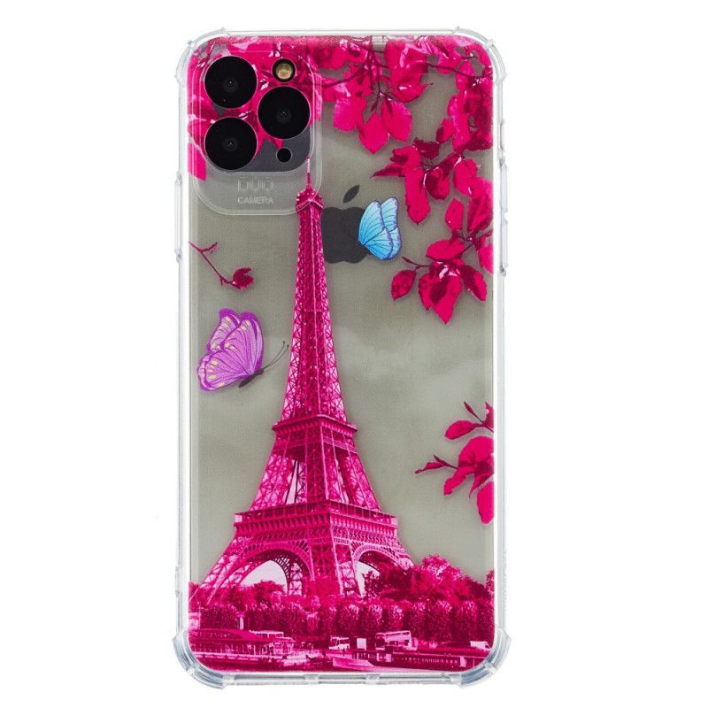 Hülle iPhone 11 Silikon-Eiffelturm