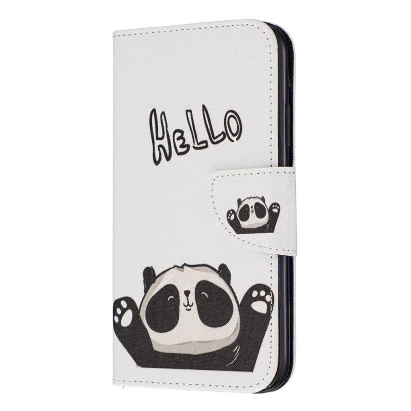 Lederhüllen iPhone 11 Hallo Panda