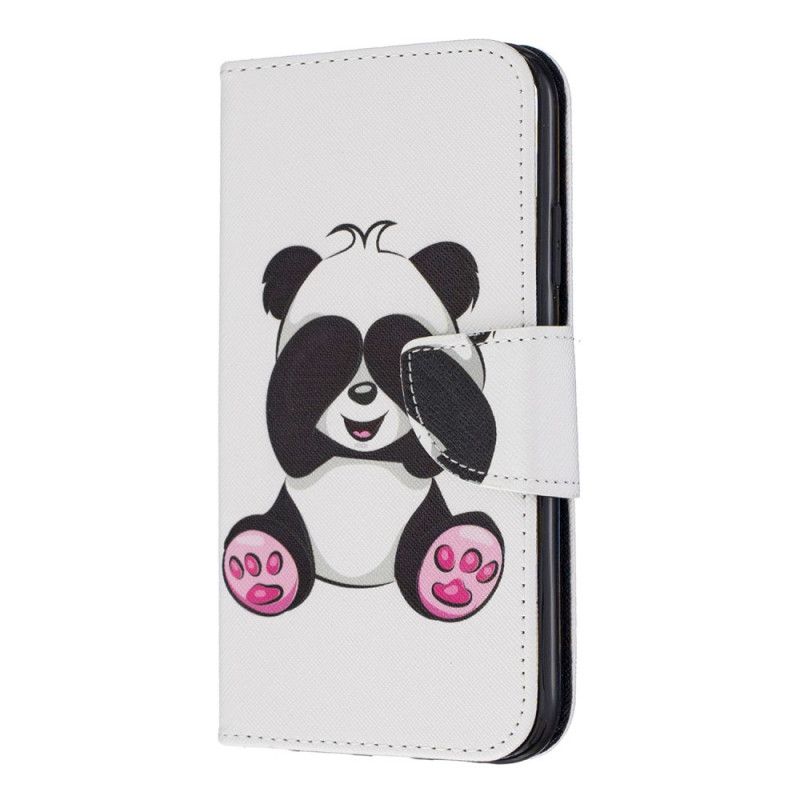 Lederhüllen iPhone 11 Lustiger Panda