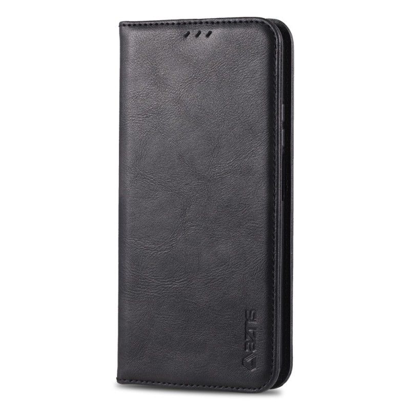 Flip Case Honor 20 Schwarz Azns Kunstleder