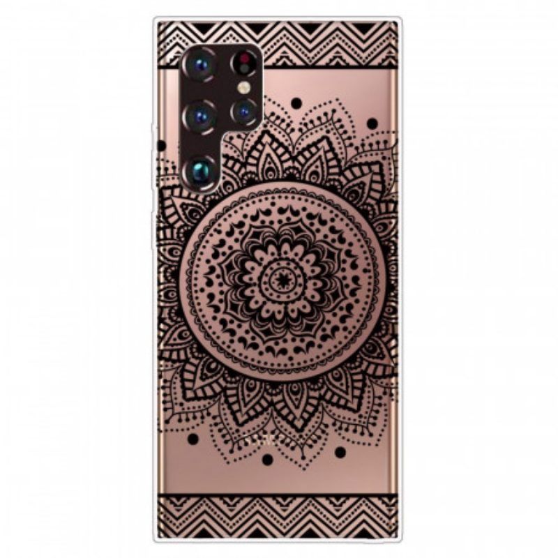 Hülle Für Samsung Galaxy S22 Ultra 5G Wunderschönes Mandala