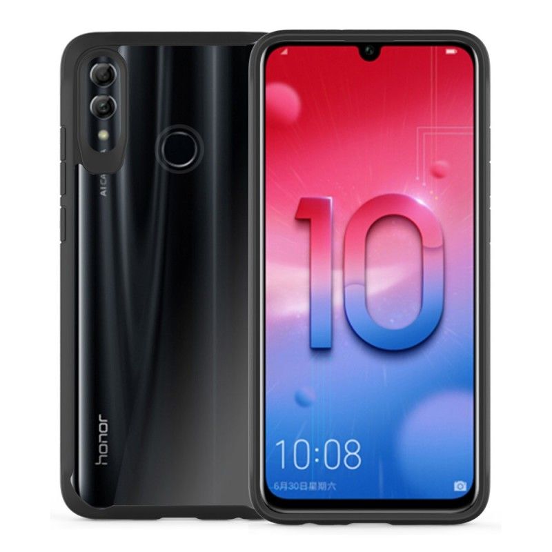 Hülle Honor 10 Lite Schwarz Schockhybrid