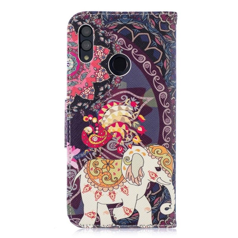 Lederhüllen Honor 10 Lite Ethnisches Elefantenmandala