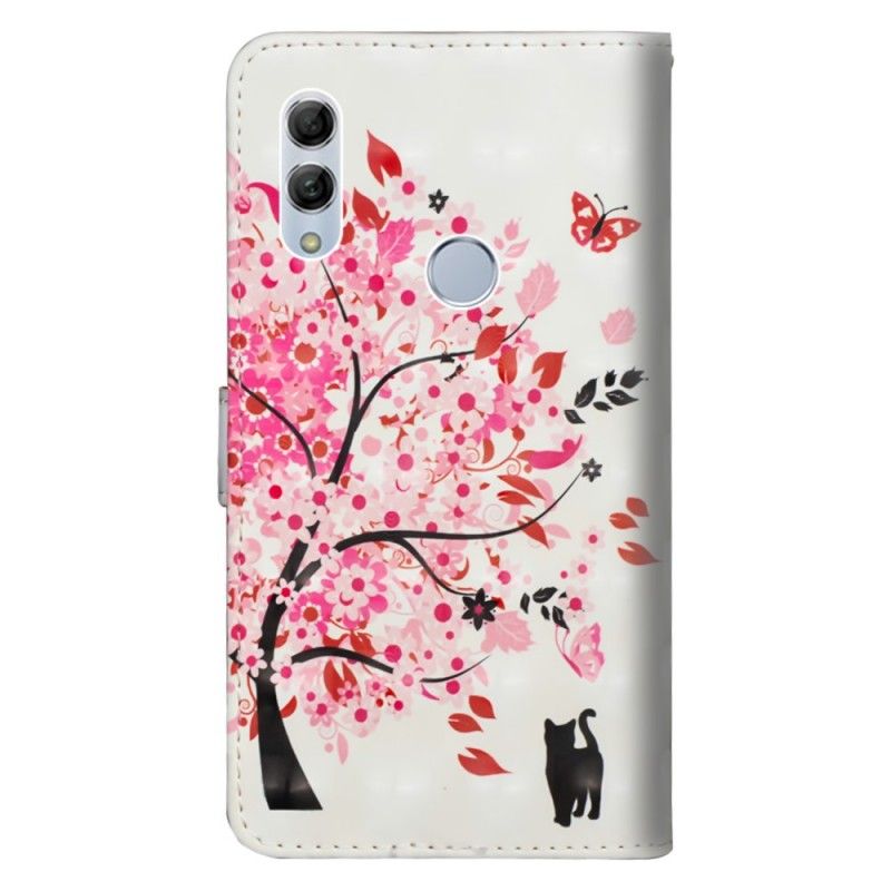 Lederhüllen Honor 10 Lite Rosa Baum