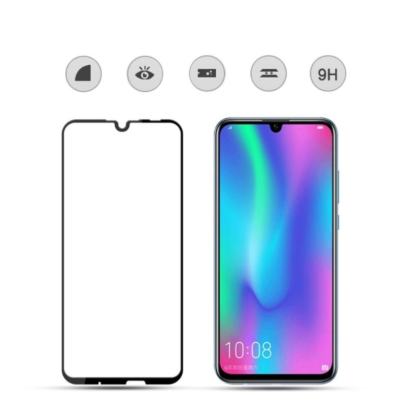 Schutz Vor Gehärtetem Glas Honor 10 Lite Schwarz Mocolo