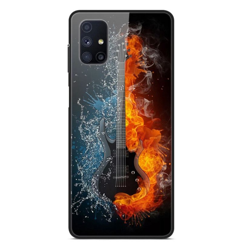 Hülle Für Samsung Galaxy M51 Gitarrengehärtetes Glas