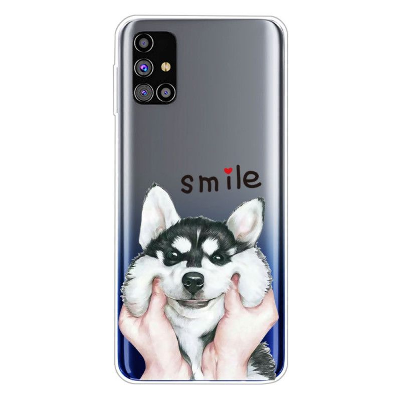 Hülle Für Samsung Galaxy M51 Lächeln Hund