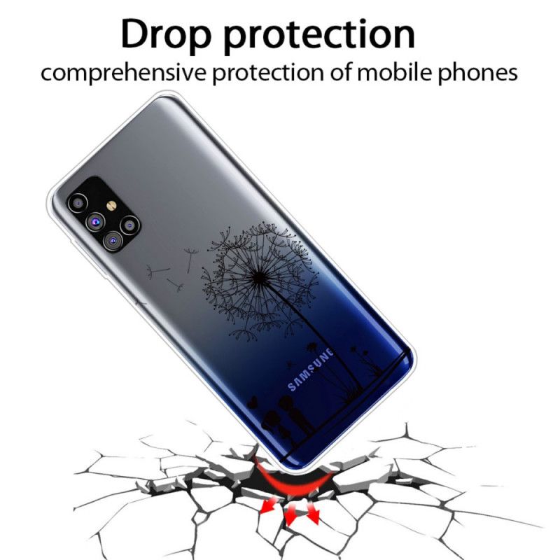 Hülle Für Samsung Galaxy M51 Löwenzahnliebe