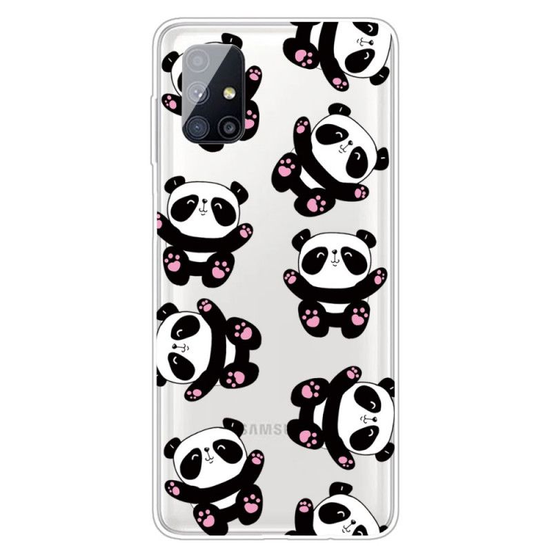 Hülle Für Samsung Galaxy M51 Top-Spaß-Pandas