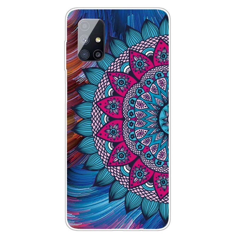 Hülle Samsung Galaxy M51 Buntes Mandala