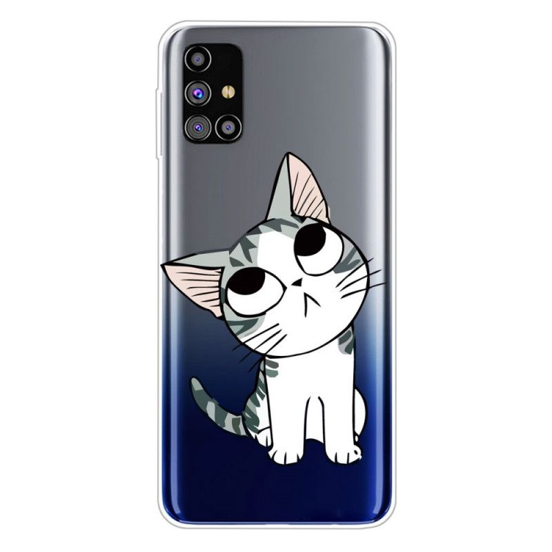 Hülle Samsung Galaxy M51 Charmante Katze