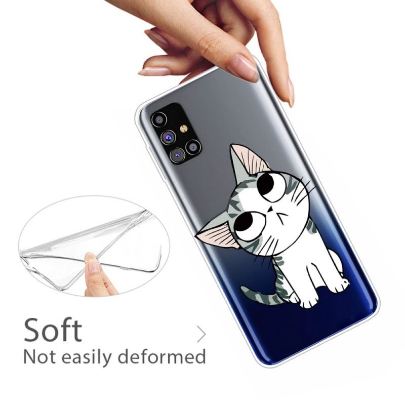 Hülle Samsung Galaxy M51 Charmante Katze